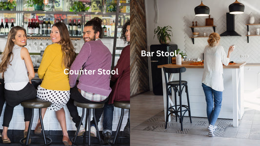 The Difference Between Counter Stools and Bar Stools