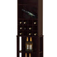 Well Designed Elegant Wine Bar With Wine Racks