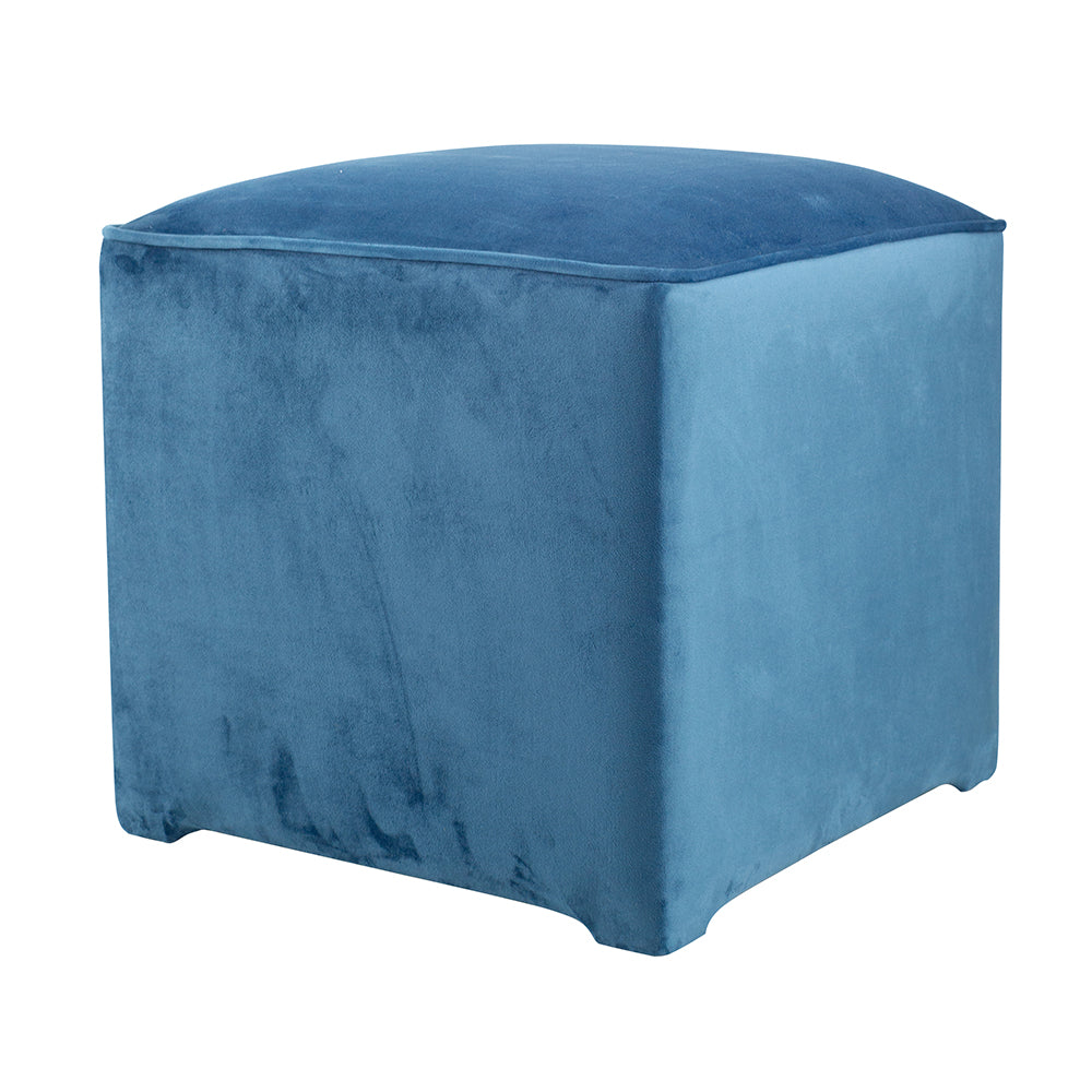 Bold Accent Square Stools